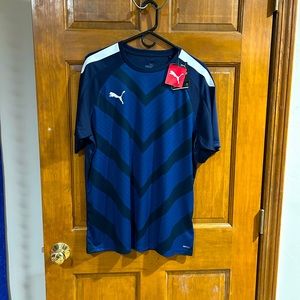 Puma Men’s Slim Fit Athletic Shirt Sleeve Shirt with tags